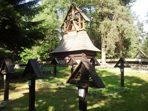 CMENTARZ WOJSKOWY NR 60 NA PRZEŁĘCZY MAŁASTOWSKIEJ, fot. P. Knaś (MIK, 2013) CC BY SA 3.0